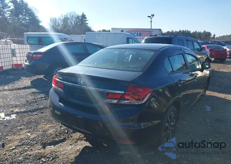 2013 Honda Civic Ex-L z USA, uszkodzony, nr VIN 2HGFB2F97DH542494